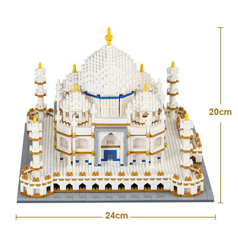 Taj Mahal Replica Building Blocks