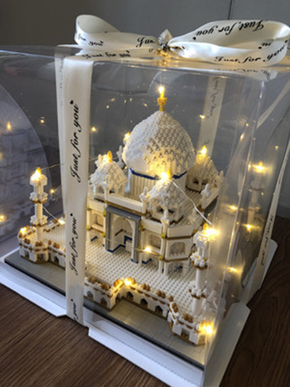 Taj Mahal Replica Building Blocks